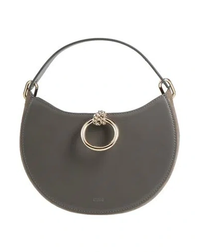 Chloé Woman Handbag Grey Size - Leather In Gray