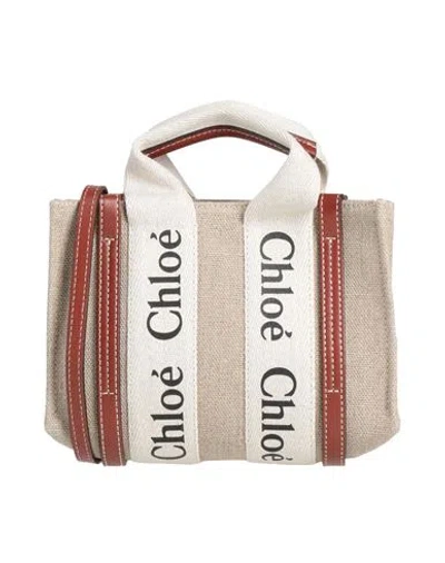 Chloé Woman Handbag Grey Size - Textile Fibers In Gray