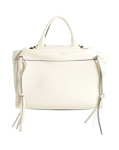 Chloé Woman Handbag Ivory Size - Leather In White