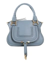 Chloé Woman Handbag Light Blue Size - Calfskin