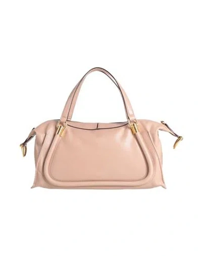 Chloé Woman Handbag Light Brown Size - Calfskin In Sand