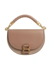 Chloé Woman Handbag Light Brown Size - Lambskin, Calfskin In Beige