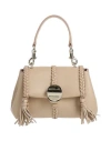 Chloé Woman Handbag Light Brown Size - Lambskin, Calfskin In Beige