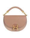 Chloé Woman Handbag Light Brown Size - Leather In Beige