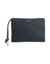 Chloé Woman Handbag Midnight Blue Size - Polyester, Calfskin