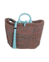 Chloé Woman Handbag Orange Size - Cashmere, Silk, Calfskin In Orange