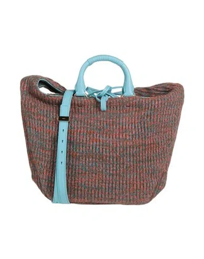 Chloé Woman Handbag Orange Size - Cashmere, Silk, Calfskin