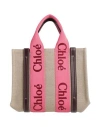 Chloé Woman Handbag Sand Size - Linen In Sand