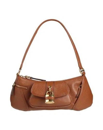 CHLOÉ CHLOÉ WOMAN HANDBAG TAN SIZE - COW LEATHER