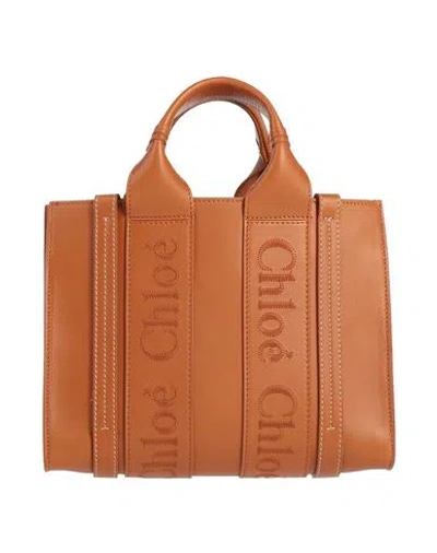 Chloé Woman Handbag Tan Size - Leather In Brown