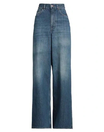 Chloé Woman Jeans Blue Size 28 Cotton