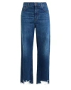 Chloé Cropped Wide-leg Jeans In Blue