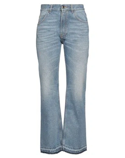 Chloé Woman Jeans Blue Size 27 Cotton, Hemp