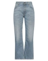Chloé Light Washed Flared Fit Denims 23cm In Blue
