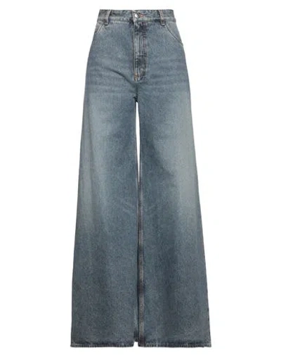 Chloé Woman Jeans Blue Size 6 Cotton, Hemp