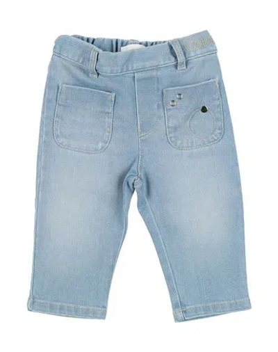 Chloé Woman Jeans Blue Size 9 Cotton, Elastane