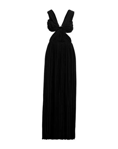 Chloé Woman Maxi Dress Black Size 6 Silk