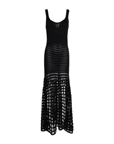 Chloé Woman Midi Dress Black Size M Silk