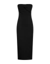 Chloé Twisted Knit Silk-blend Midi Dress In Black