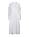 Chloé Woman Midi Dress White Size 10 Ramie