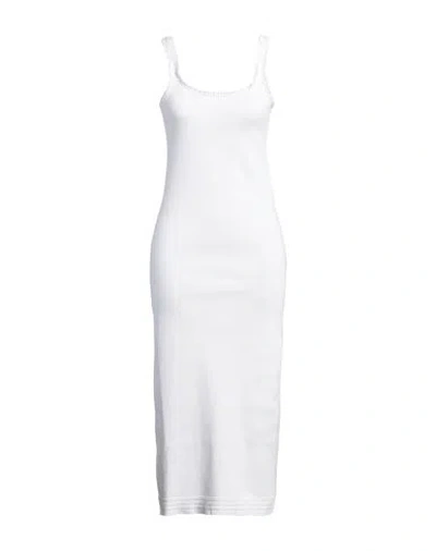 Chloé Ribbed Tank Dress In White