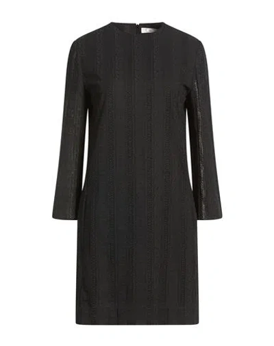 Chloé Woman Mini Dress Black Size 8 Cotton
