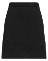 Chloé Woman Mini Skirt Black Size M Wool