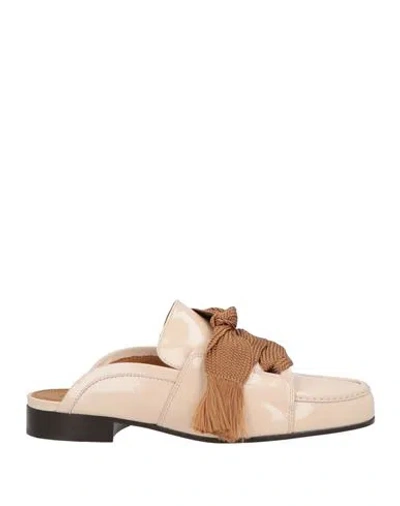 Chloé Woman Mules & Clogs Blush Size 8 Leather In Pink