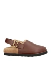 Chloé Nil Leather & Shearling Mule