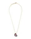Chloé Woman Necklace Gold Size - Brass, Enamel In Gold