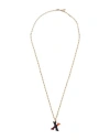 Chloé Woman Necklace Gold Size - Brass, Enamel In Gold