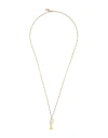 Chloé Woman Necklace Gold Size - Brass, Enamel In Gold