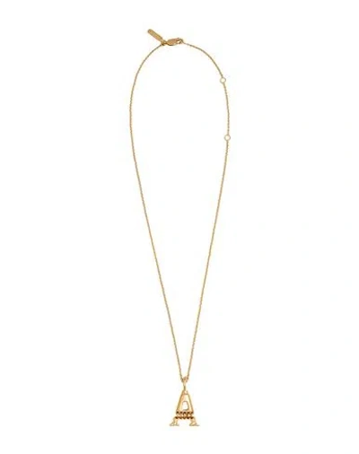 Chloé Woman Necklace Gold Size - Brass