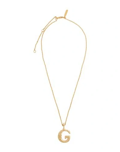 Chloé Woman Necklace Gold Size - Brass