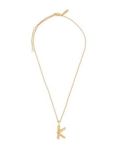 Chloé Woman Necklace Gold Size - Brass