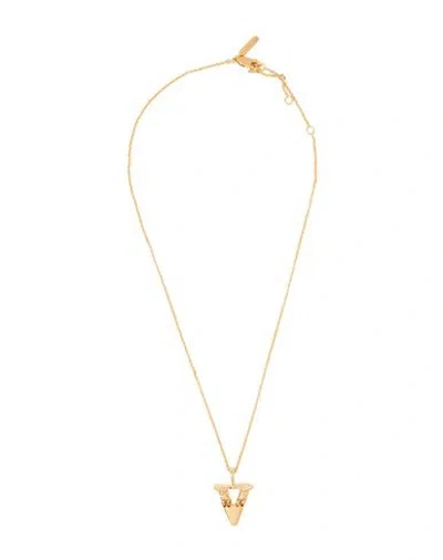 Chloé Woman Necklace Gold Size - Brass