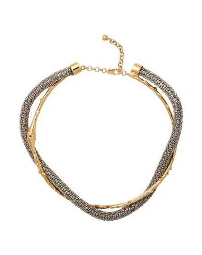 Chloé Woman Necklace Gold Size - Metal