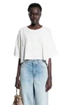 Chloé Woman Off-white T-shirts & Tank Tops In Off-white