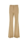 Chloé Beige Flared Pants In Multicolor