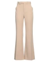 Chloé Woman Pants Beige Size 6 Virgin Wool In Beige
