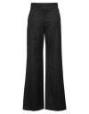 Chloé Woman Pants Black Size 4 Virgin Wool, Linen In Black