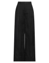 Chloé Woman Pants Black Size 6 Ramie In Black