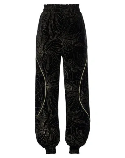 Chloé Woman Pants Black Size 6 Viscose, Silk