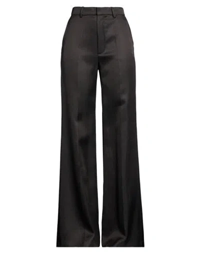 Chloé Woman Pants Black Size 6 Viscose, Silk, Mohair Wool, Virgin Wool