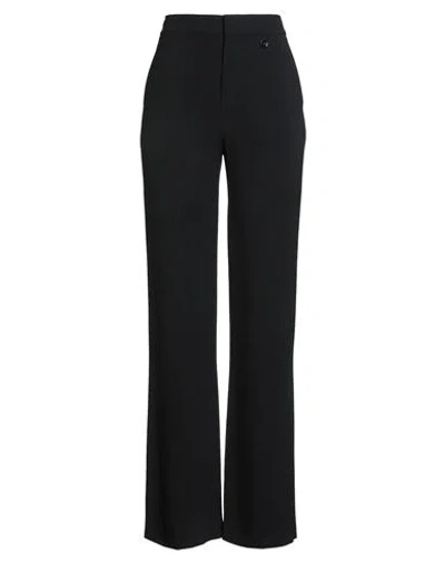 Chloé Woman Pants Black Size 8 Acetate, Viscose