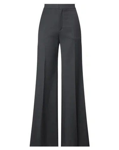 Chloé Woman Pants Black Size 8 Virgin Wool, Elastane