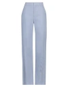 Chloé Woman Pants Light Blue Size 8 Linen