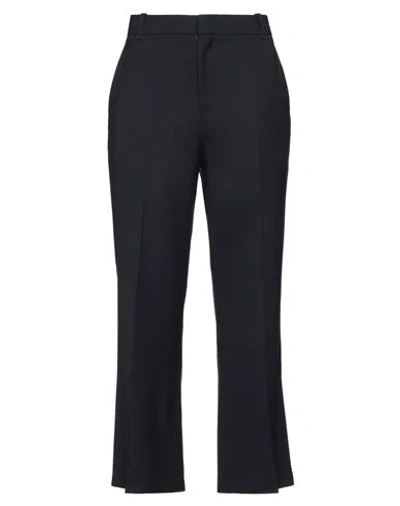 Chloé Woman Pants Midnight Blue Size 8 Virgin Wool, Elastane