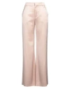 Chloé Woman Pants Pink Size 6 Wool, Silk, Ramie
