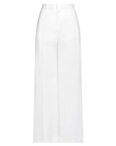 CHLOÉ CHLOÉ WOMAN PANTS WHITE SIZE 8 RAMIE